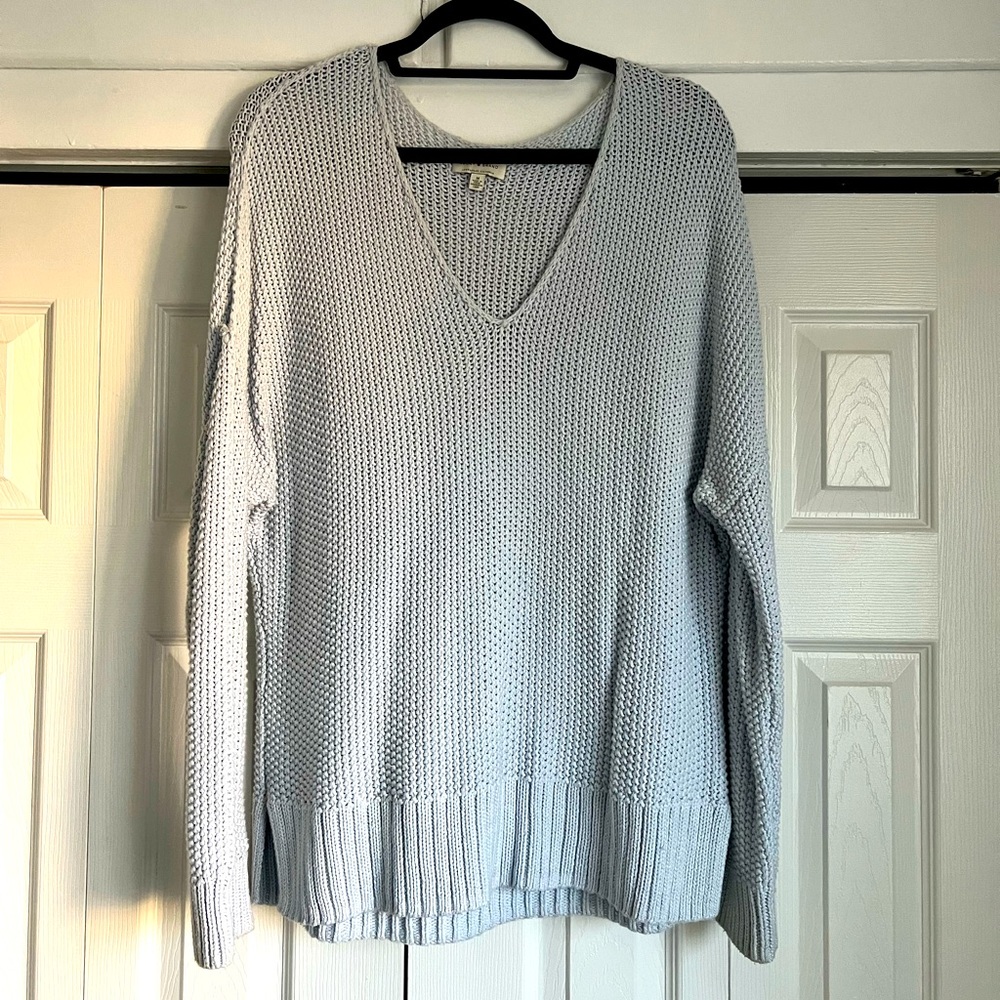 Lucky Brand light blue knit sweater